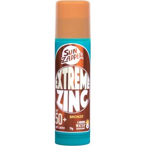 Sun Zapper Extreme BRONZE Zinc Stick SPF 50+ 15g
