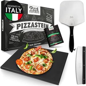 Pizza steenset - Set van 3 met Accessoires