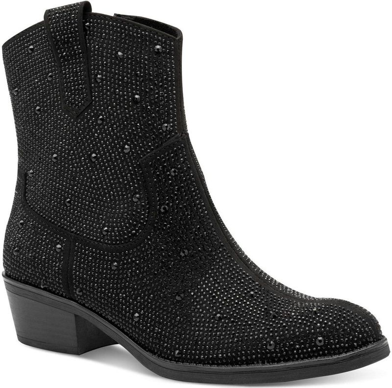 Marco Tozzi - Enkellaarsje - Zwart - 2-25301-45 - F-breedte