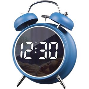 Digitale Wekker 4,5 Inch - Stille LED Alarmklok voor Zware Slapers - Modern Design