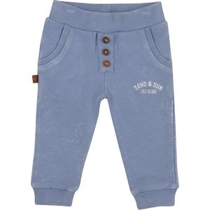 Frogs and Dogs - Stone Washed Broekje | Country Blue - Katoen - Maat 98