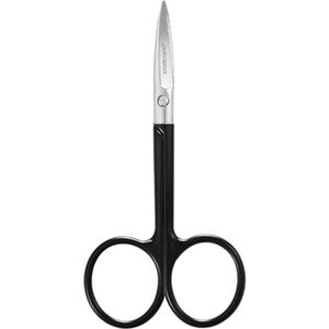 Multifunctionele nagelschaar 3,5 inch zwart roestvrij staal - Perfect voor nagels en wenkbrauwen