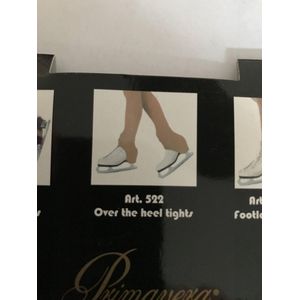 Primavera (rol-/schaats) panty Over the heel Caramello maat S