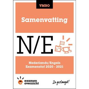 ExamenOverzicht - Samenvatting Nederlands en Engels VMBO