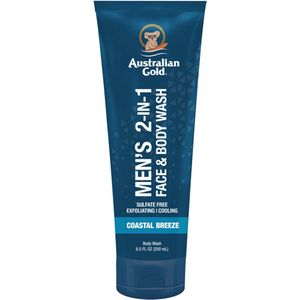 Australian Gold - Men Only! Men's 2 in 1 Face & Body Wash - 250ml