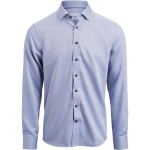 J.Harvest & Frost HEMD YELLOW BOW 55 SLIM 2905502 - Mid Blue - L