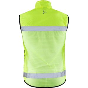 Craft craft visibility vest - Hardloopjas - Unisex - Neon - XXL