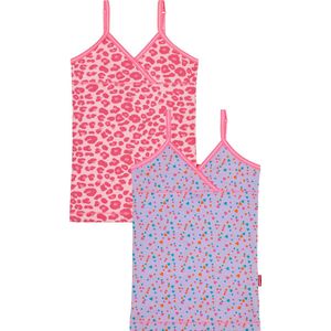 Claesen's Panther Hearts Meisjes Onderhemd - Maat 164/170