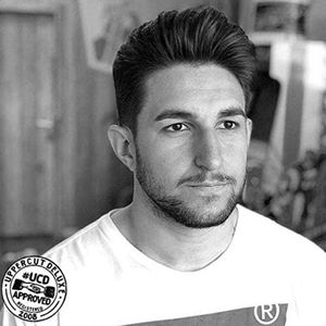 Quiff Roller Haarstijl - Volumizer voor Mannen - 1 stuk - Zwart - Hout