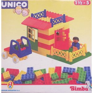 bouwblokken Unico - Simba - 1,5 tm 5 jaar - constructie speelgoed