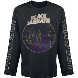 Black Sabbath Master of Reality Photo Heren Shirt met lange mouwen - zwart - S