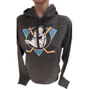 MIGHTY DUCKS - HOODIE -BLACK- L