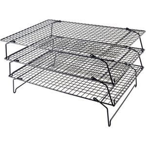 Afkoelrek, 3 Lagen, 40 x 25 cm, Non-Stick - Tala