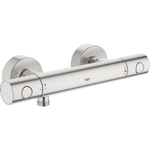 GROHE Grohtherm 1000 Cosmopolitan M thermostatische douchekraan - 15cm - Supersteel (rvs)