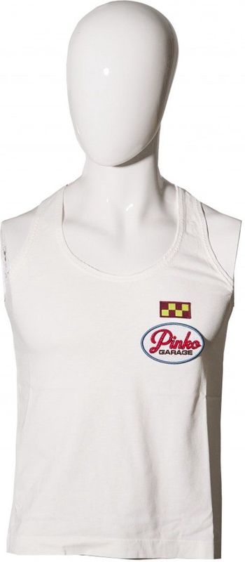 PINKO NOEL TOP JERSEY Wit XS EU