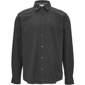 Overhemd - Flanel - Mélange - Lange Mouw - Regular Fit