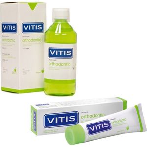 Vitis Orthodontic Voordeelpakket - Mondwater + Tandpasta