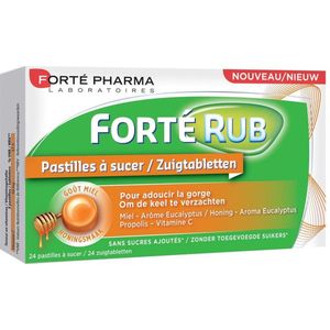 Forte Rub Keeltabletten Honing 24
