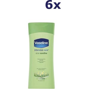 6x Vaseline Bodylotion – Aloe Vera 400 ml