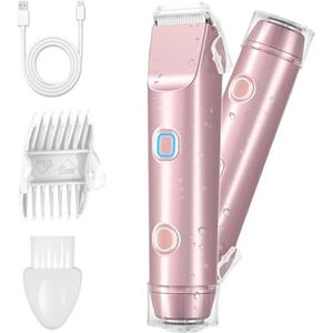 Scheer apparaat - Epilator - Vrouwen - Elektrisch Scheerapparaat - Waterdicht - met Dubbel Mes