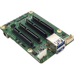 Allnet - SATA HAT Quad NAS - Uitbreidingsprintplaat - Geschikt voor Raspberry Pi 4