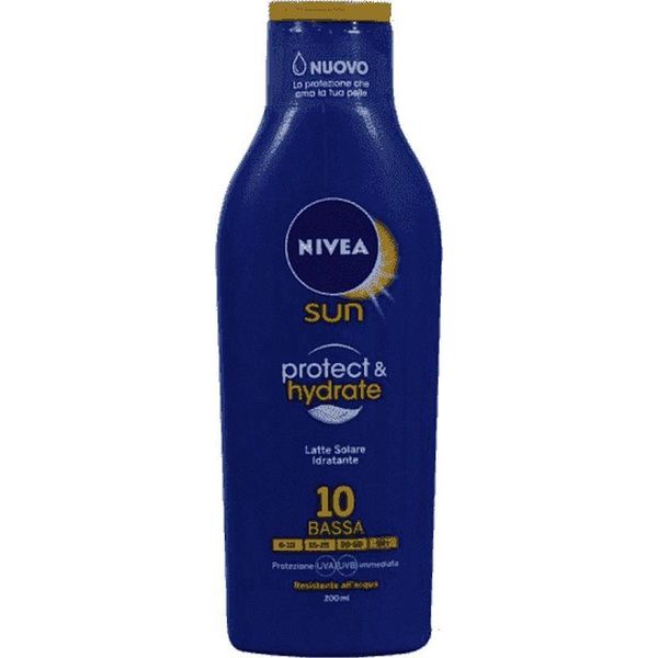 Nivea sun protect - hydrate zonnemelk spf 30 400 ml - Zonnebrand aanbieding  | Lage prijs | beslist.nl