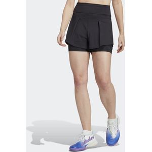 adidas Performance Tennis Match Short - Dames - Zwart- M