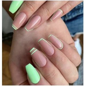 Press on nails / nagels | groen