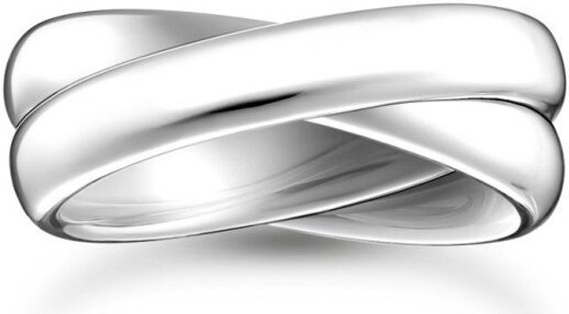 Thomas Sabo - TR2490-001-21-60 - Ring - Zilver - Rebel at Heart