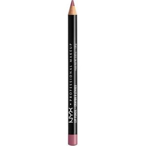 Nyx Professional Makeup Slim Lip Pencil - Deep Purple - Fijn lippotlood - Donkerpaars
