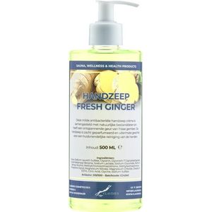 Handzeep Fresh Ginger 500 ml - met gratis pomp
