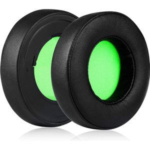 Phreeze Oorkusses - Vervangende Kussen Geschikt voor de Razer Kraken 7.1 V2 Oorkussens - Zacht Memory Foam - Groen