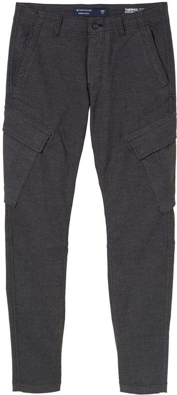 TOM TAILOR - 1044390 - Cargobroek - Zwart-grijs - Thermolite-functie