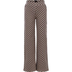 LOOXS 10sixteen 2431-5613-921 Meisjes Broek - Maat 152 - beige dessin van 90% Cotton 8% Polyester 2% Lycra