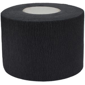 WiseGoods Premium Hals Papier Kappers - Nek Kraag Kapper - Accessoires Kappersmantel - Kappersschort Tools - Scheren Heren - Zwart