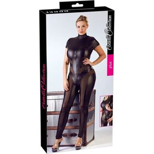 Jumpsuit - Plus Size - Met Opstaande Kraag