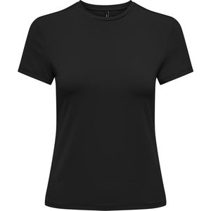 ONLY dames O-hals shirt basic zwart - XL