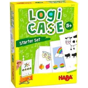 HABA LogiCASE Startersset 5+ - Kleurrijke en uitdagende raadselset voor kinderen vanaf 5 jaar