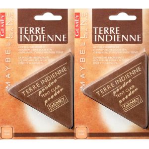 Maybelline New York  Glow Powder 01 Clair Gezichtspoeder (2 STUKS)