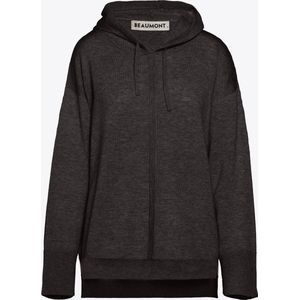 Beaumont Melange Knit Pullover Antraciet