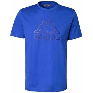 Kappa - KorpoColors - T-shirt - Cremy - Heren - Korte Mouwen - 100% Katoen