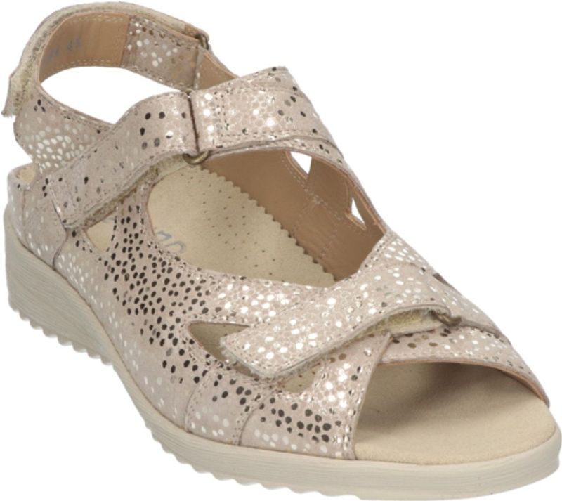 Durea sandalen 7419.216.1476 Wijdte G Taupe