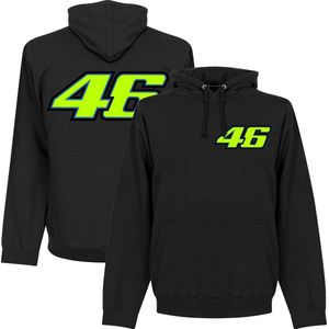 Valentino Rossi 46 Hooded Sweater - Zwart - XXL