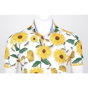 Eden Valley polo bloem geel