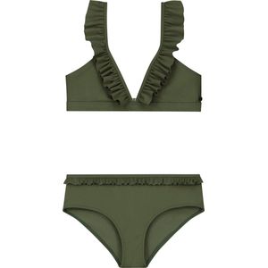 SHIWI Girls BELLA bikini set Bikiniset - forest green - Maat 134/140