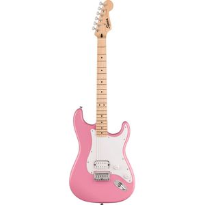 Squier Sonic Stratocaster HT H MN Flash Pink - ST-Style elektrische gitaar