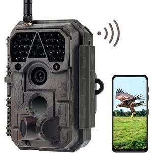 Wildcamera - Bewegingssensor camera - Nachtzicht - Dieren spotten - Boscamera - Buiten camera - Wildlife observeren - Beveiligingscamera natuur - Jachtcamera - Onopvallende camera - Buitenobservatie - Natuurfotografie - Dierensporen vastleggen - Time