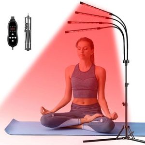 BIRONY® Infraroodlamp - Infrarood Lamp Voor Spieren - Infraroodtherapie - Infrarood Paneel - Rood Licht Therapie - Red Light Therapy - Ontspanning & Pijnverlichting