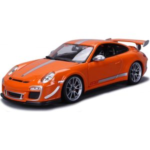Bburago Porsche 911 GT3 RS 4.0 2012 Limited edition 3000 stuks - modelauto - schaalmodel - oranje - schaal 1:18