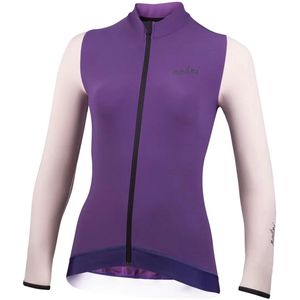 Nalini - Dames - Fietsshirt - Lange mouwen - Wielrenshirt - Najaar - Winter - NEW WRAP LS LADY JERSEY1 - DUSTY PURPLE - S